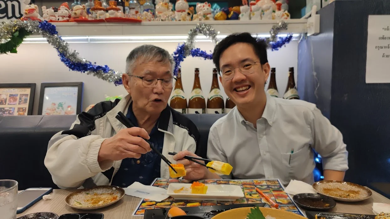 คุณอาร์ม ผู้ก่อตั้ง Irene กับคุณพ่อ